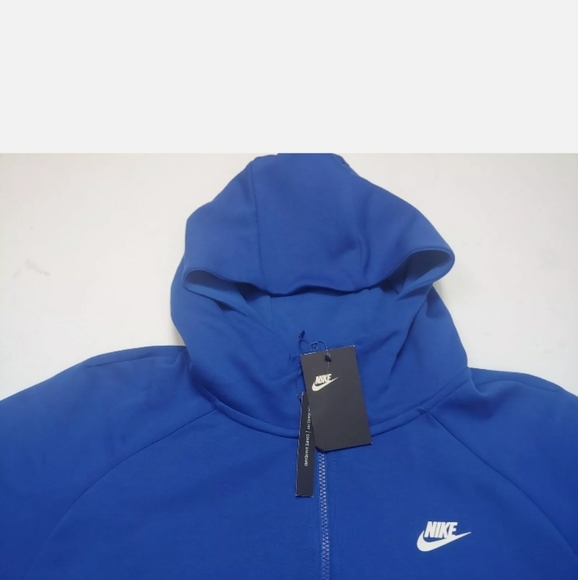 - Nike SWS Tech Fleece Hoodie Men's Full Zip Jacket - Picture 2 of 6
